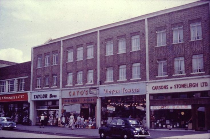 Banstead High Street - old shops
