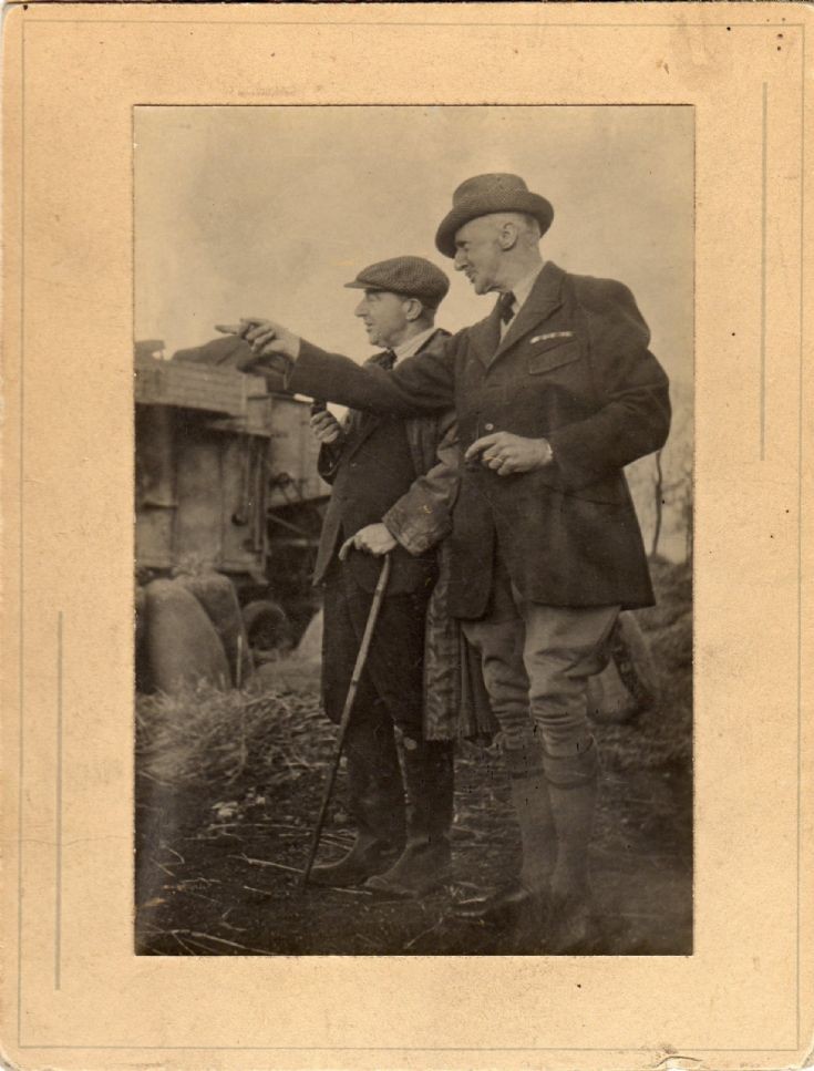 Ove Gerdes-Hansen with his Foreman 