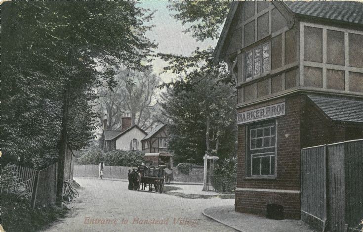 EASTERN END OF BANSTEAD HIGH STREET
