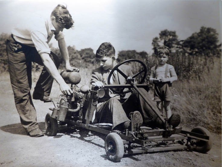 Banstead boy builds first 'Go-Kart'