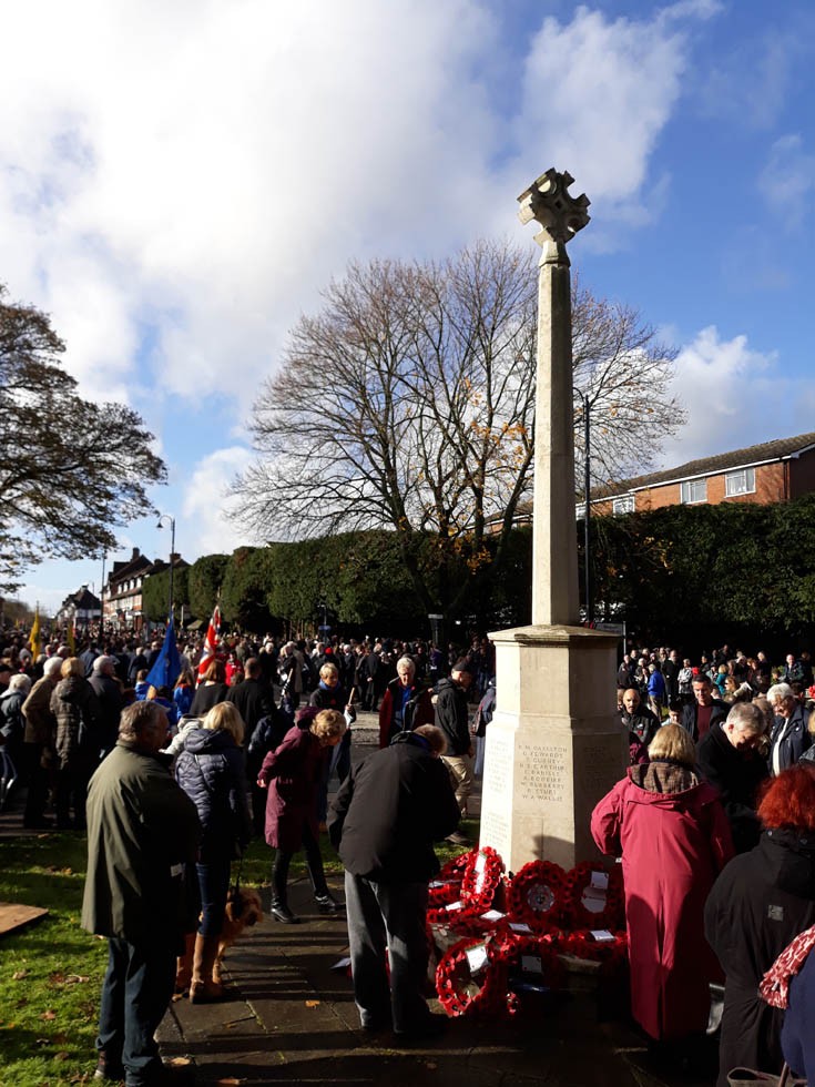 Remembrance Sunday 2018  WWI Centenary