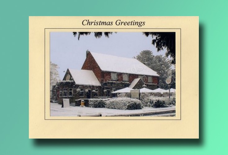 The Woolpack Banstead - Christmas card 