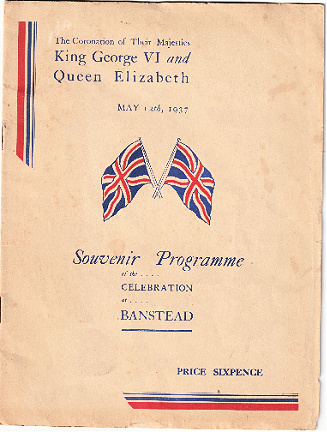 Banstead celebrates the Coronation!