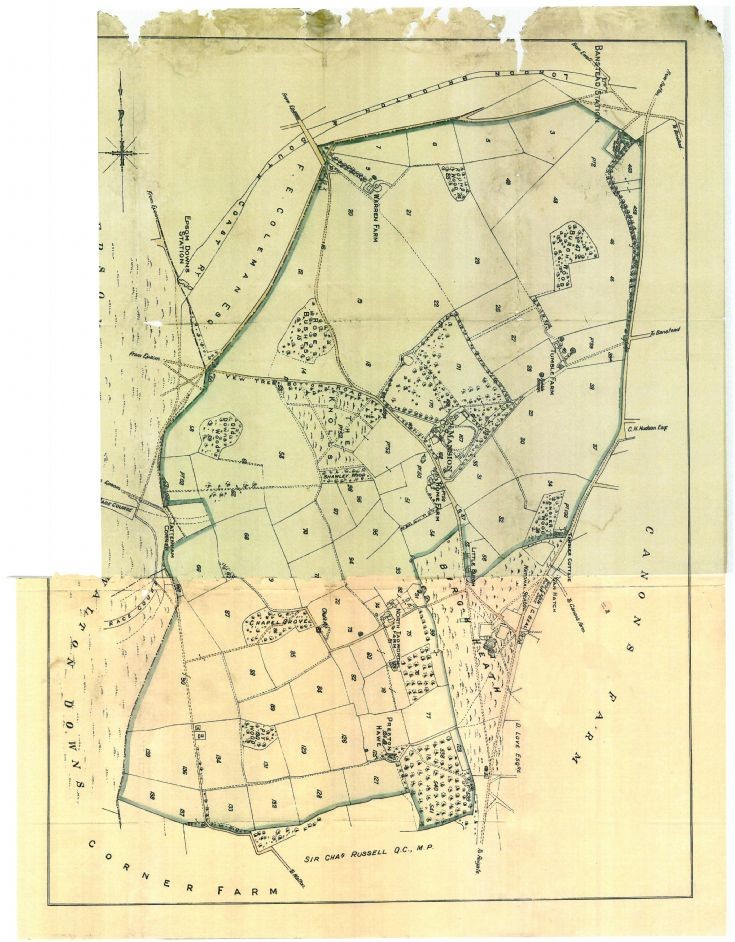 Land transfer from Lord Egmont to Frederick Colman